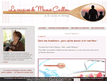 Tablet Screenshot of mamiecaillou.com